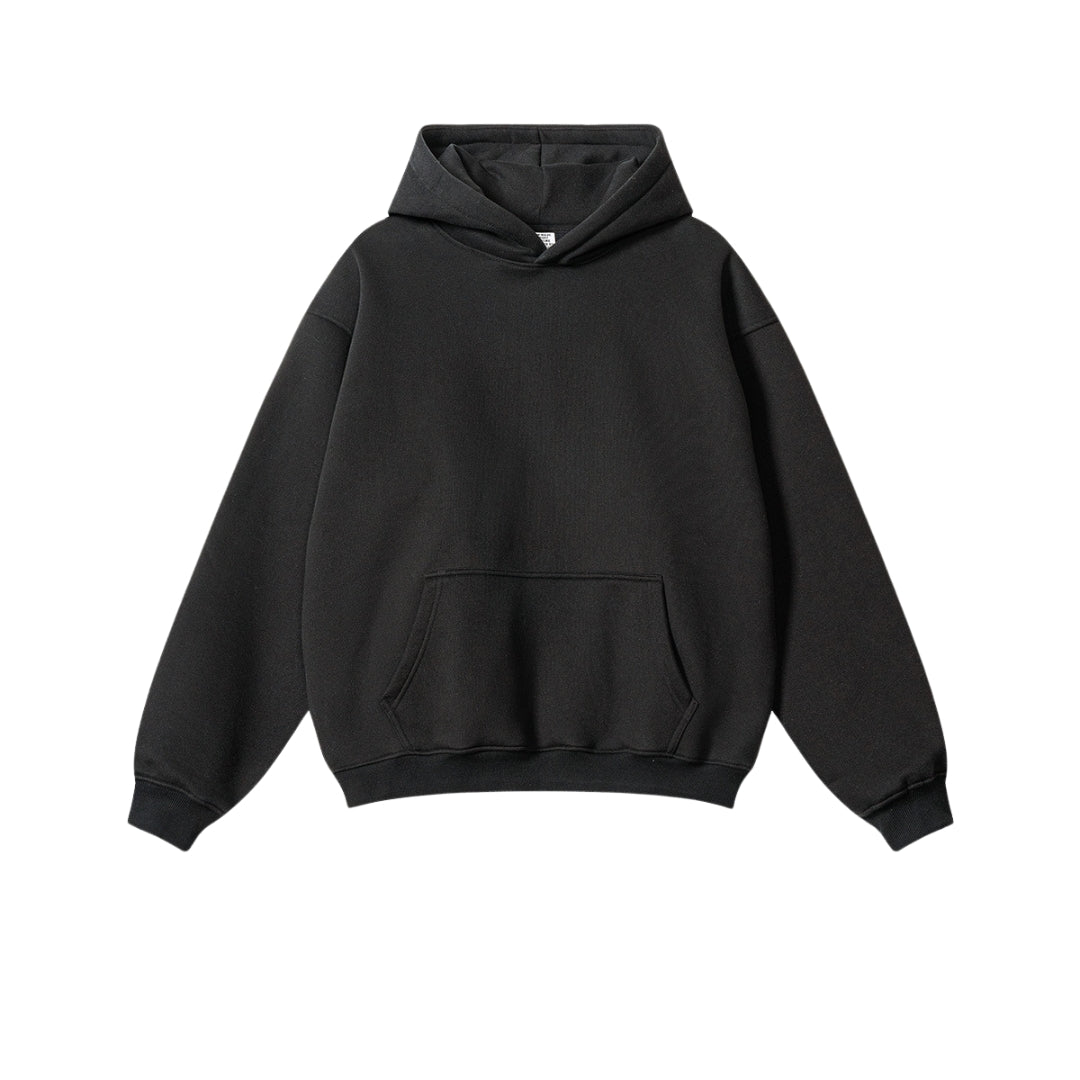 Fleece Lining Oversize Hoodie & Fleece Lining Sweatpants Setup WN9931