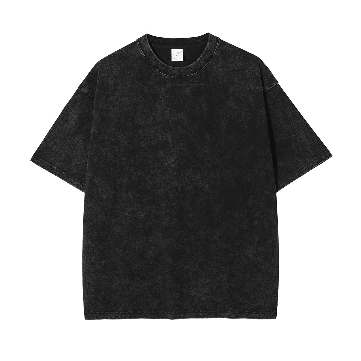 Vintage Dyed Oversize Short-sleeve T-shirt & Vintage Dyed Short Sweatpants Setup WN6631