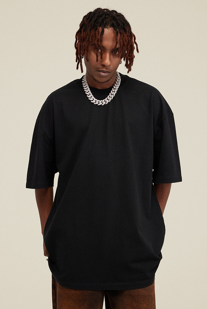 Washed Heavyweight Oversize Short Sleeve T-Shirt WN6078